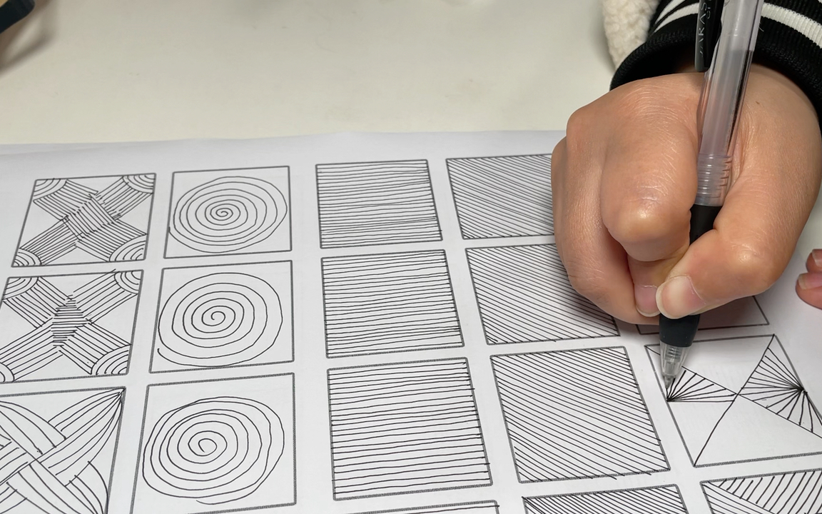 控笔练习day5|画线真的是我一天内最放松的时刻