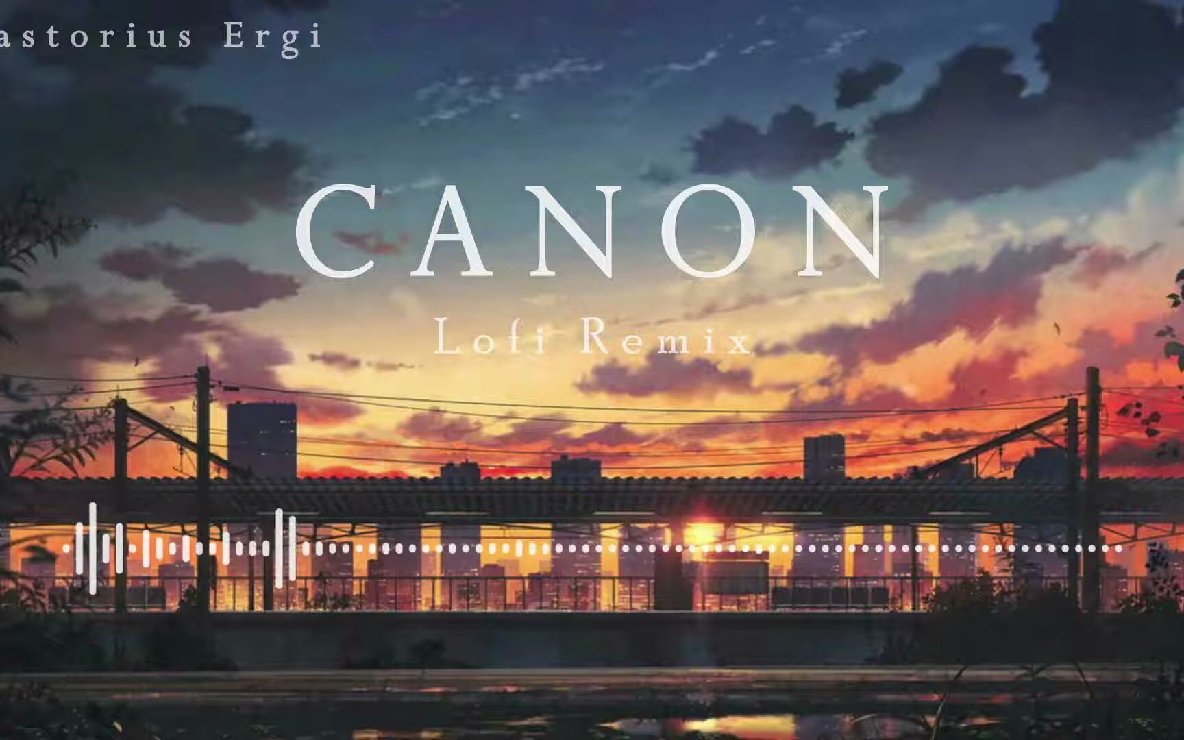 Canon in D Lofi Remix One Hour 卡农 休闲放松咖啡厅音乐 BGM背景音乐哔哩哔哩bilibili