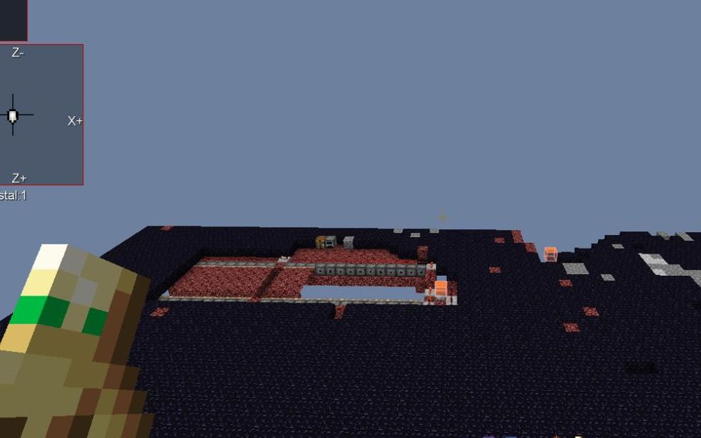 在2b2t.xin整了个光照禁人塔