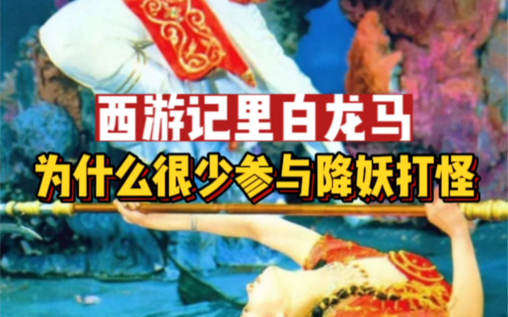 西游记里白龙马为什么很少参与降妖打怪