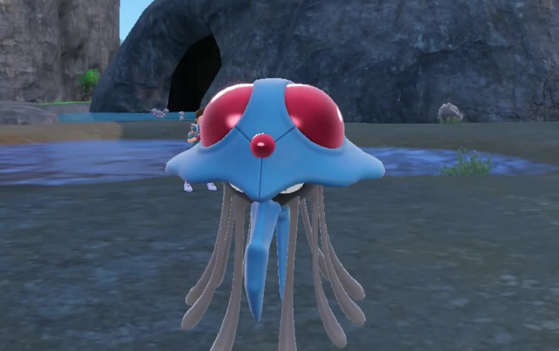 【宝可梦朱紫】同步器 动作展示 no.73 毒刺水母