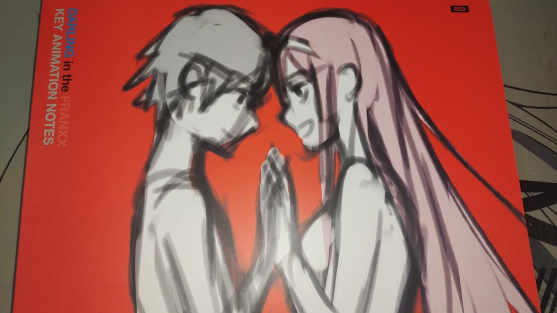 DARLING in the FRANXX KEY ANIMATION NOTES》平装版设定集原版图书