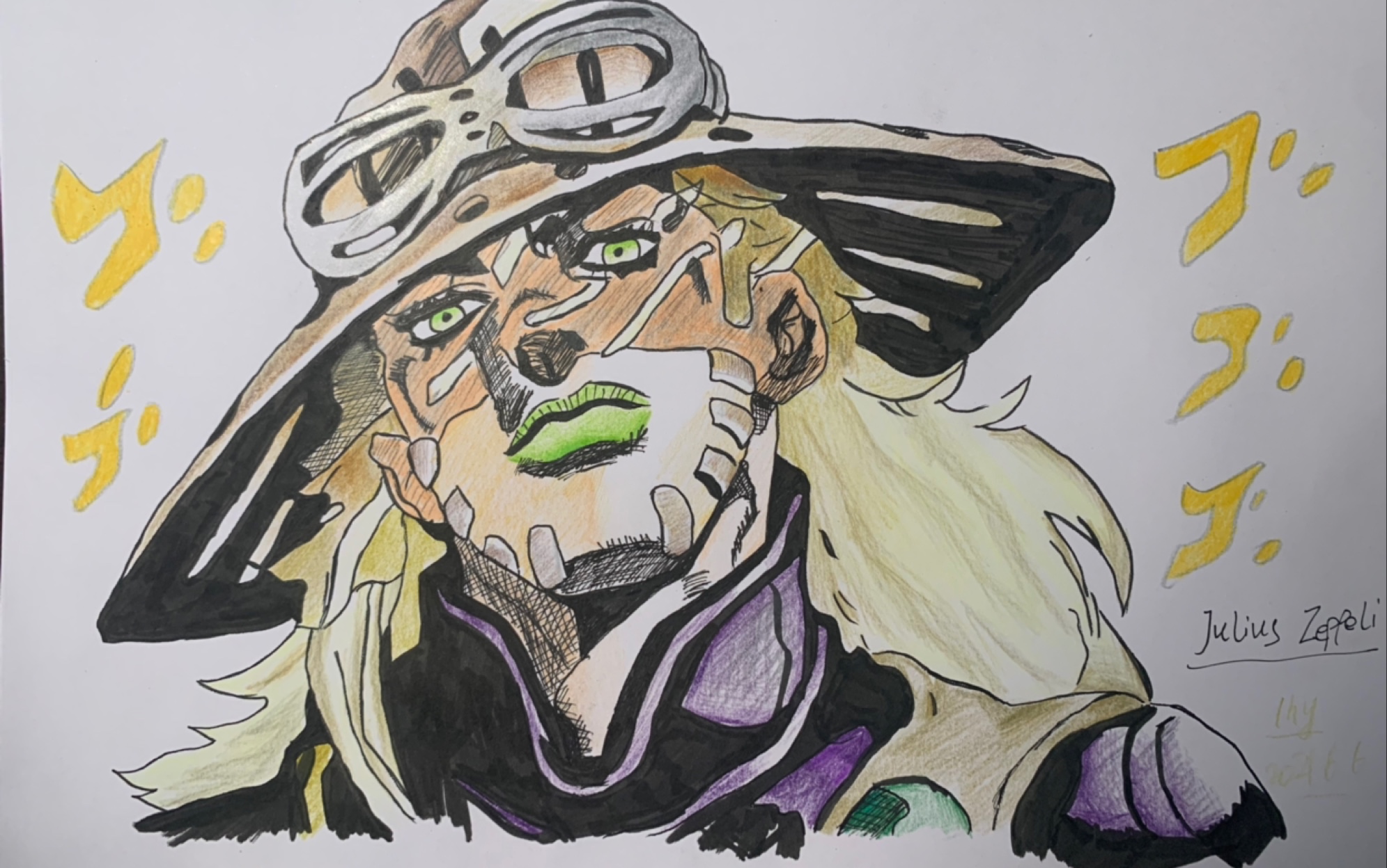 【jojo】画一个杰洛·齐贝林