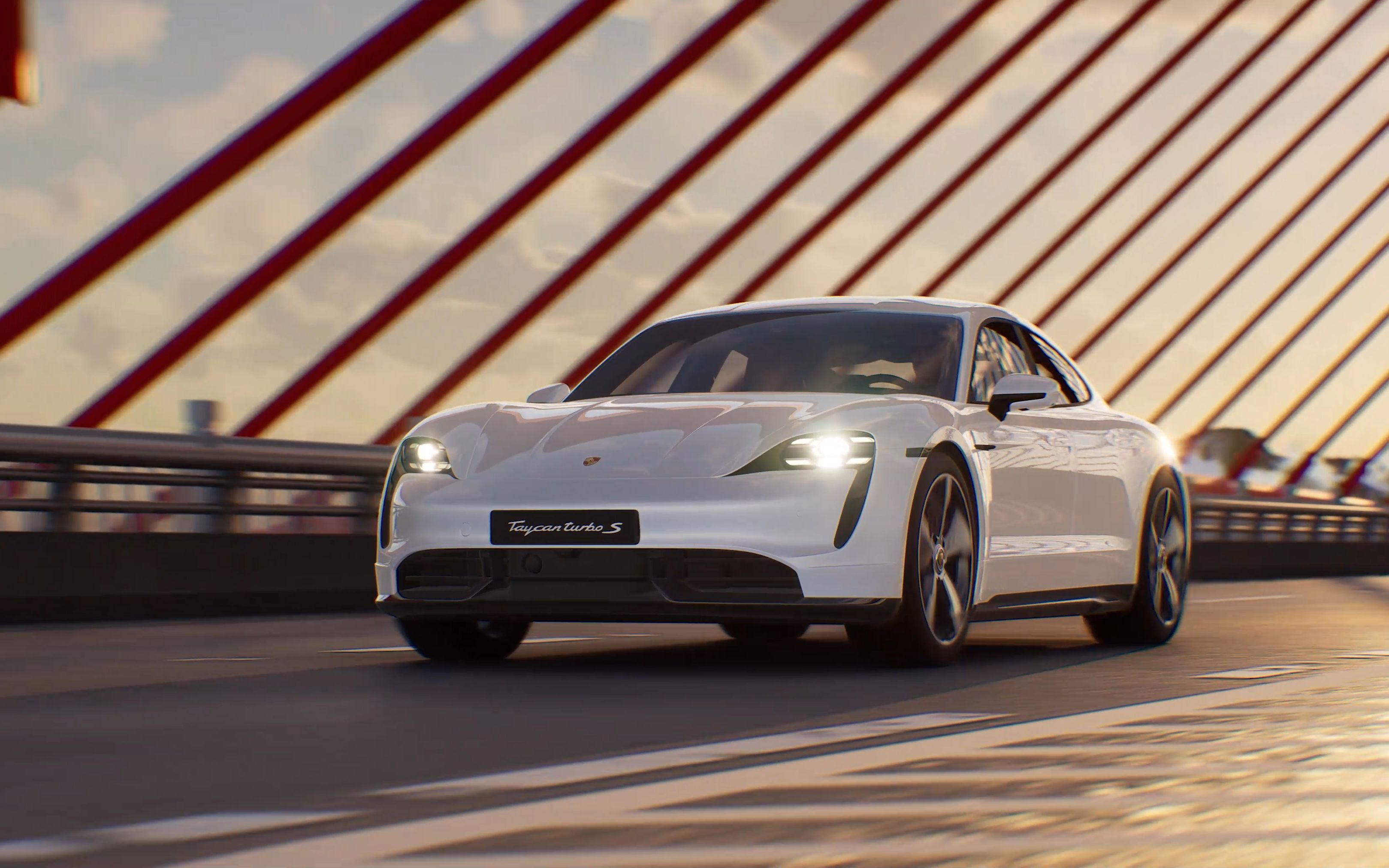 保时捷taycan turbos