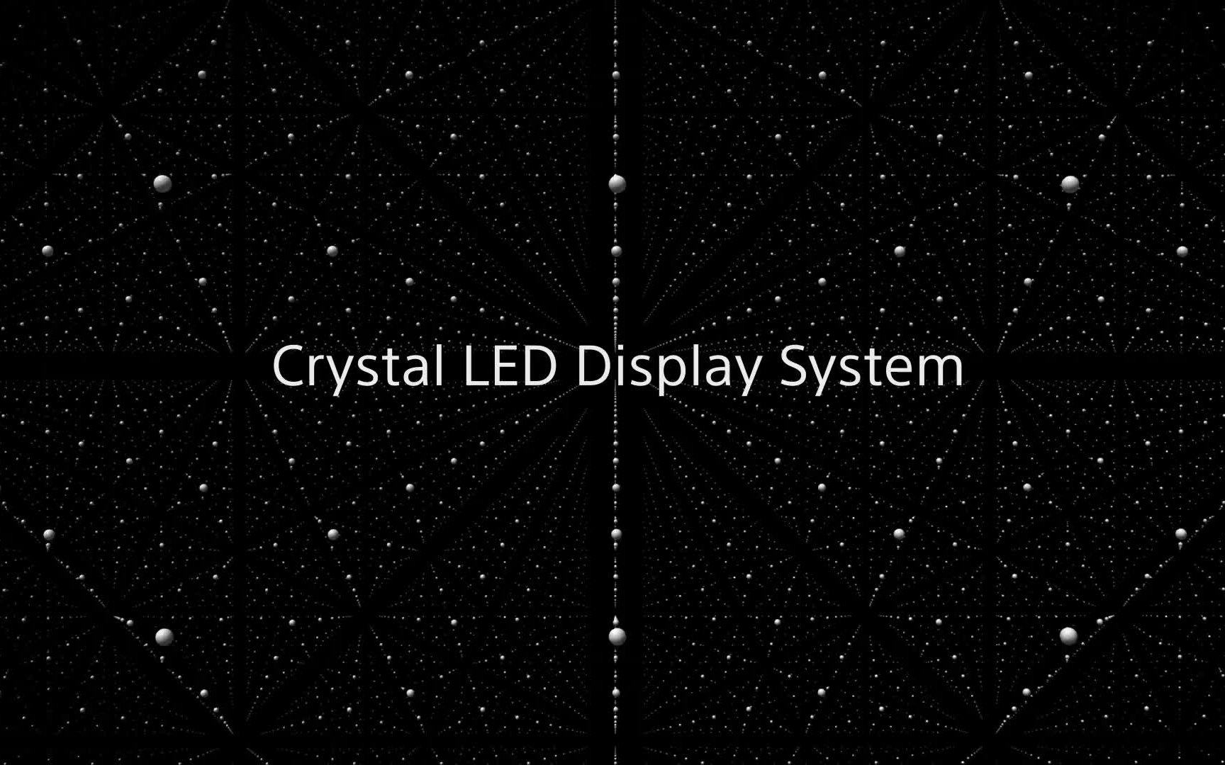 索尼 自发光 显示 技术 “Crystal LED Display” 介绍 视频 Crystal LED Display System哔哩哔哩bilibili