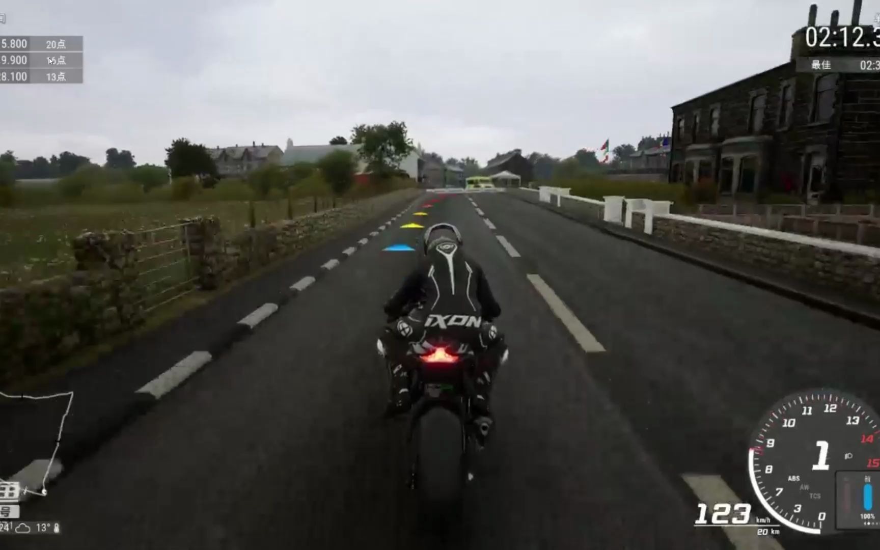 ride4曼岛southern100还是有点难跑的