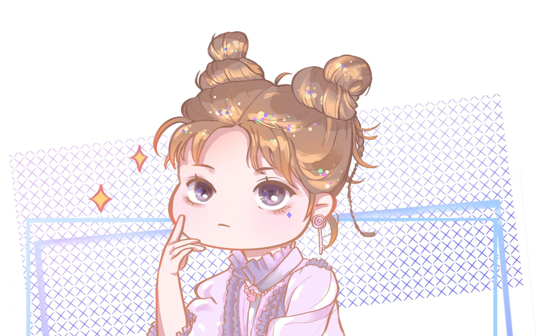 杨超越o.o q版 ipad procreate_哔哩哔哩_bilibili