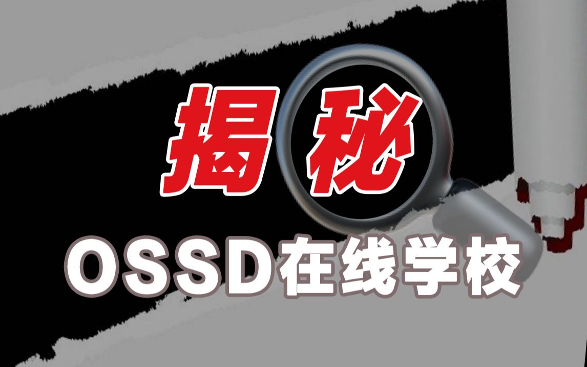 行业大揭秘:在线OSSD到底靠不靠谱!哔哩哔哩bilibili