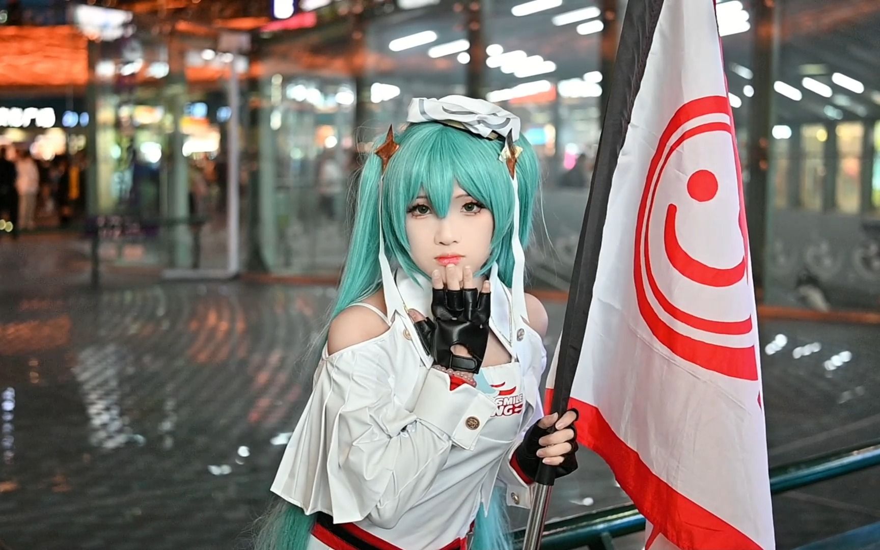 成都漫展,cosplay,赛车初音未来