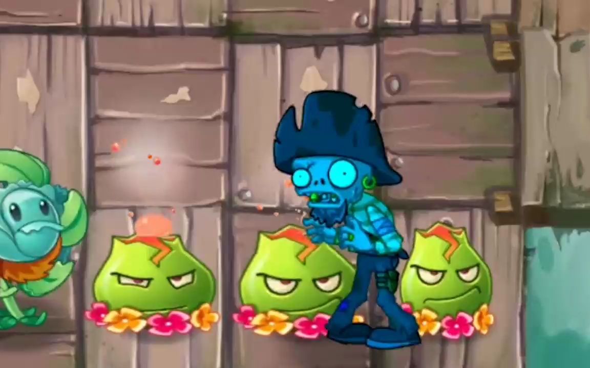 pvz2:岩漿番石榴的特性,火龍殭屍:身穿龍皮,不怕火!