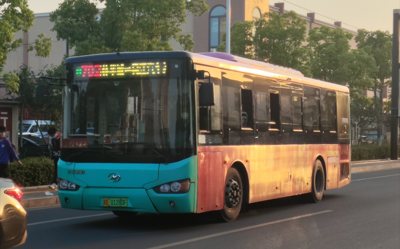 苏州公交集团吴江公司702 海格klq6109gaheve5k1 油电混动 运行实录