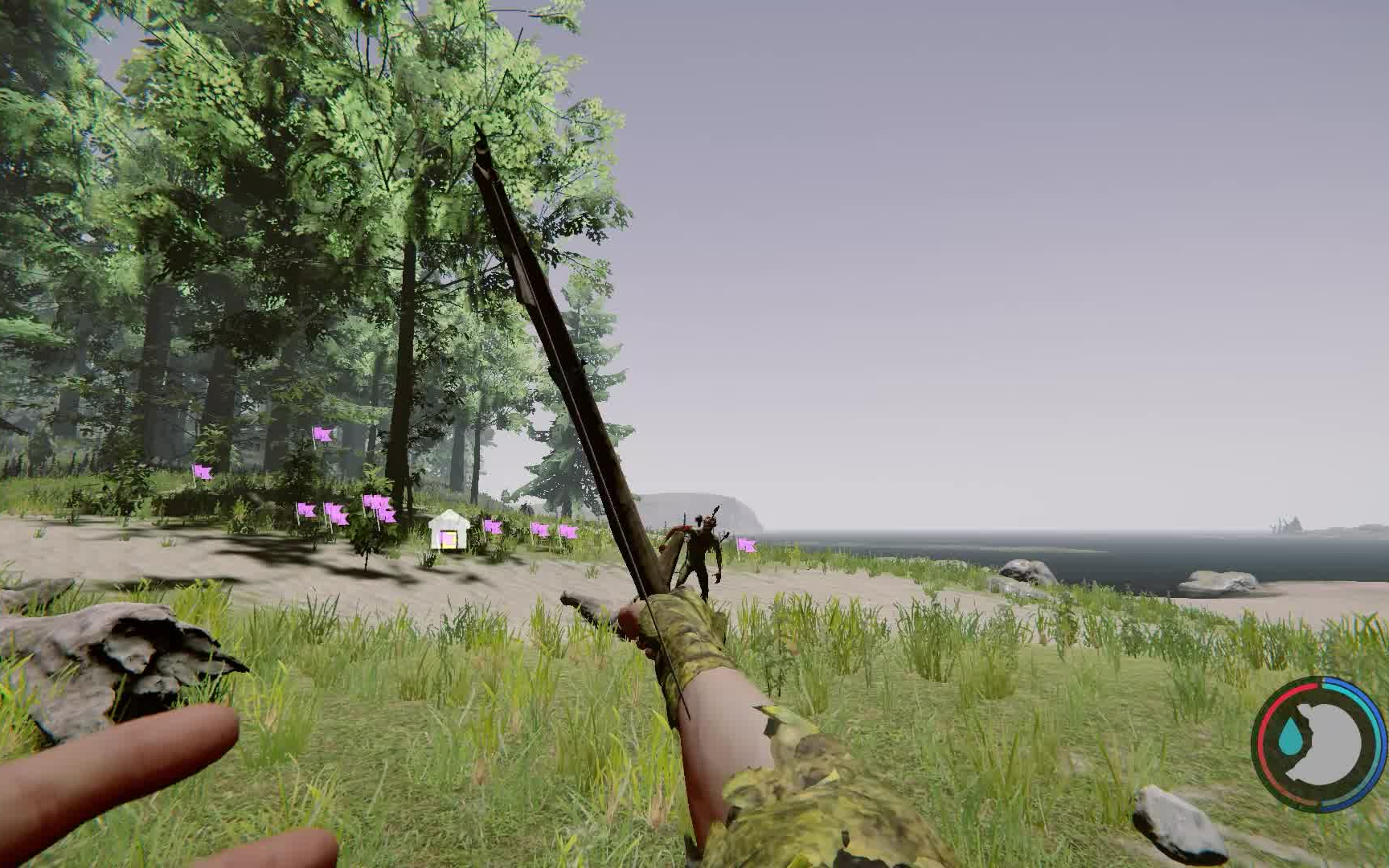 theforest---【爆头合集】有弓箭你拼什么命啊?