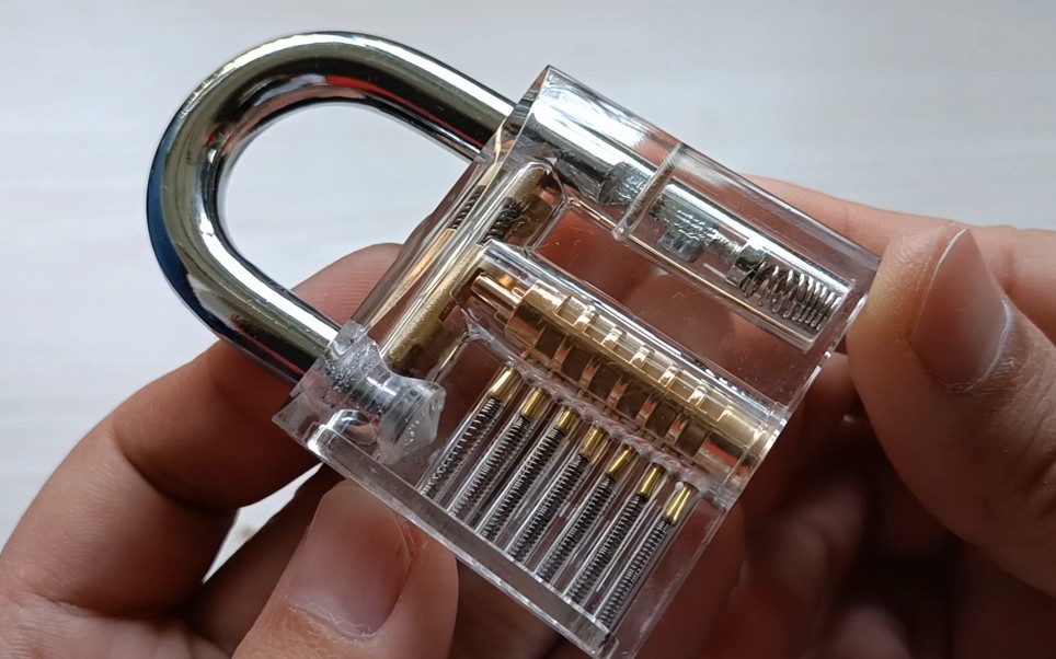 透明锁,机关币,透明锁看看锁里面是什么样子,机关币看看机关在哪里