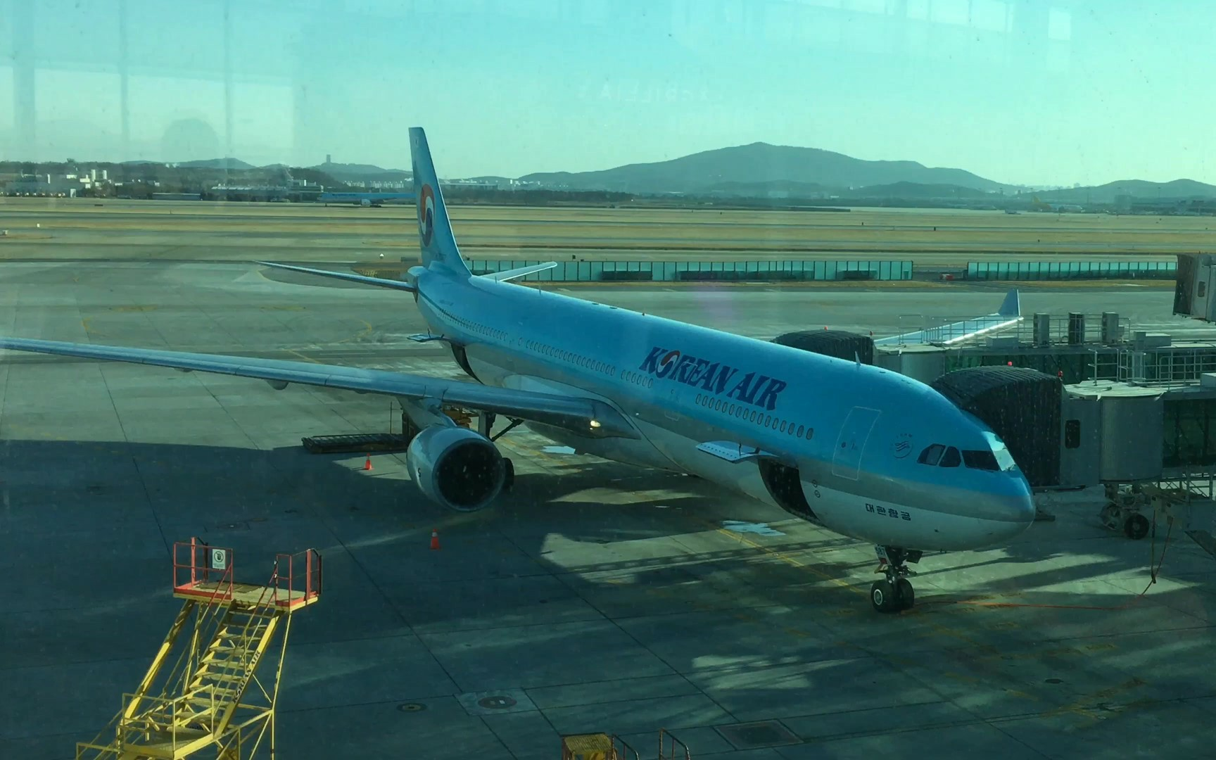 【youtube】大韩航空|空客a330-300|商务舱飞行报告(首尔 - 天津)