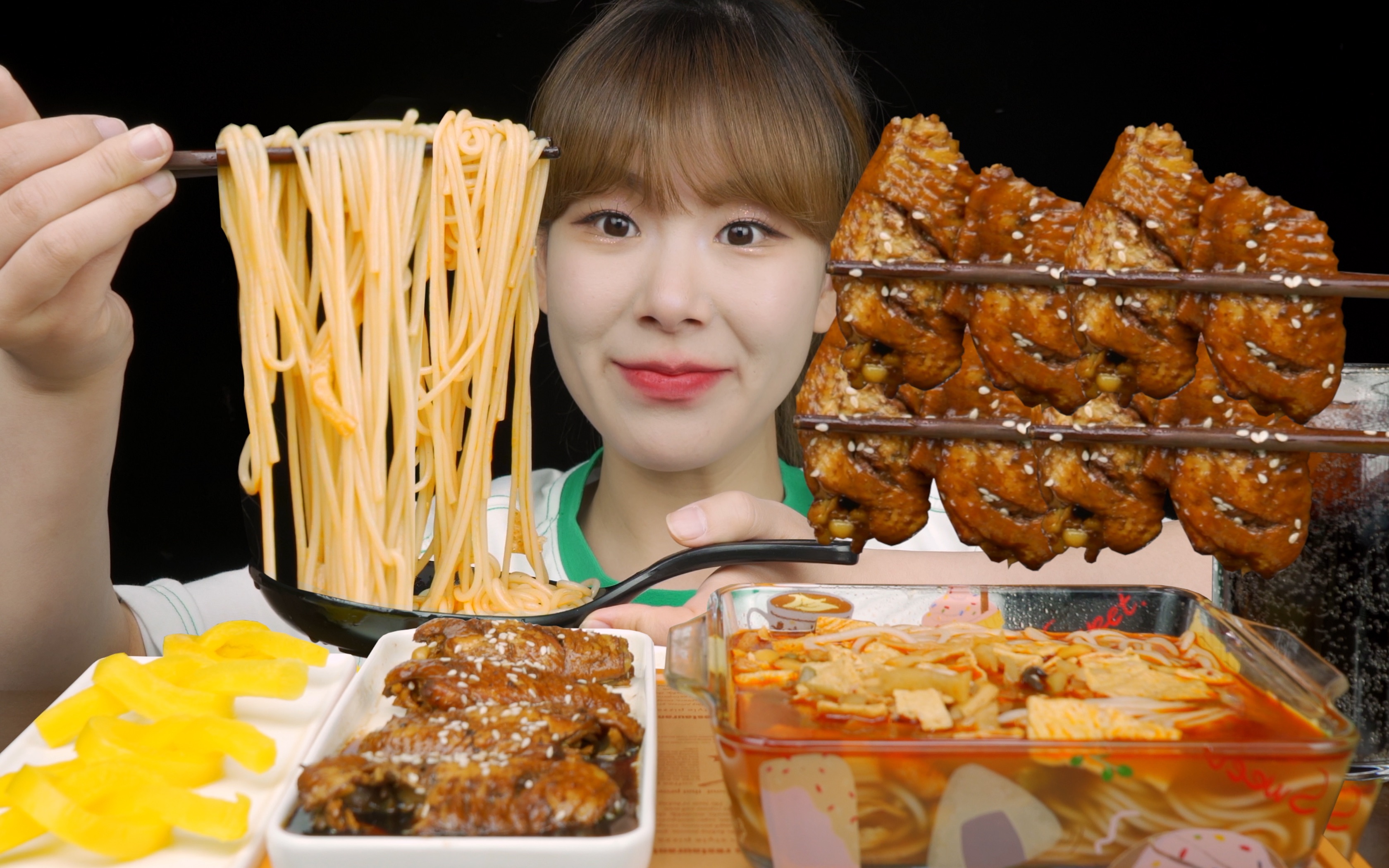 当你饿了看到吃播视频