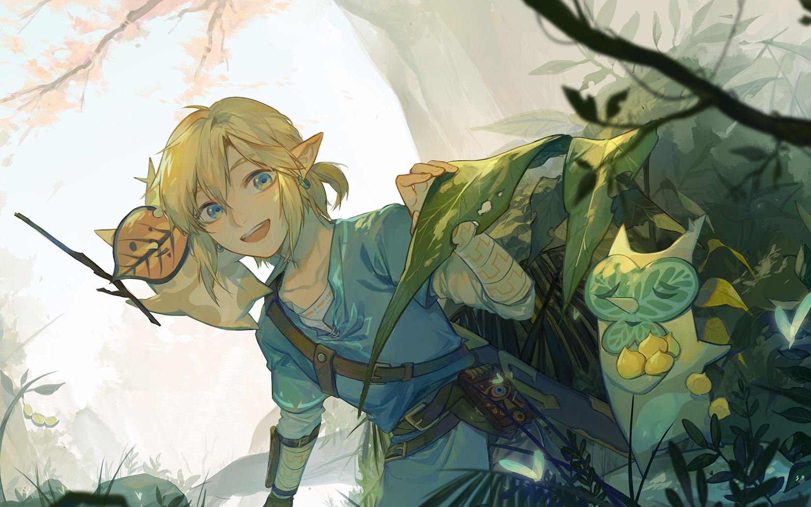 【塞尔达传说】同人图倍速绘画_哔哩哔哩_bilibili