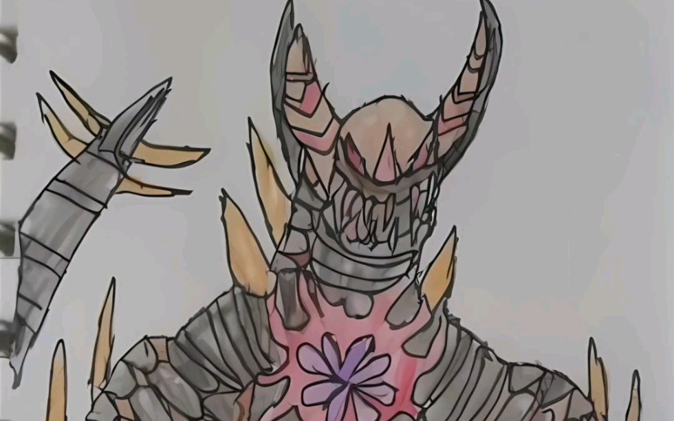 怪物设计图:巨兽融合体-伊卡路.