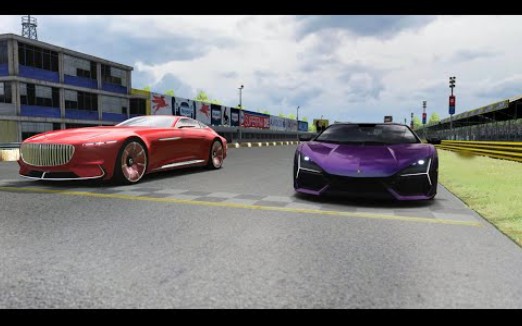 兰博基尼 revuelto vs vision 梅赛德斯迈巴赫6蒙扎河全程概念跑车