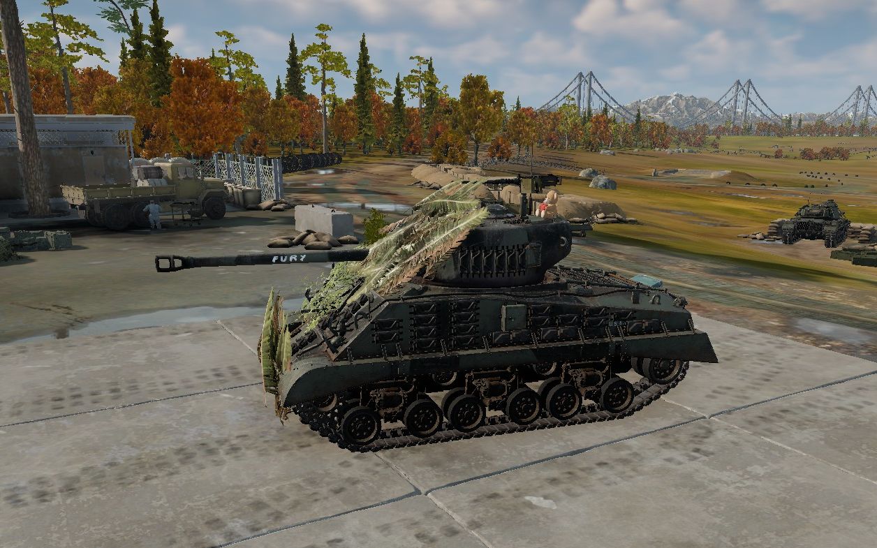 【战争雷霆】fury——m4a3e8十杀录像存档