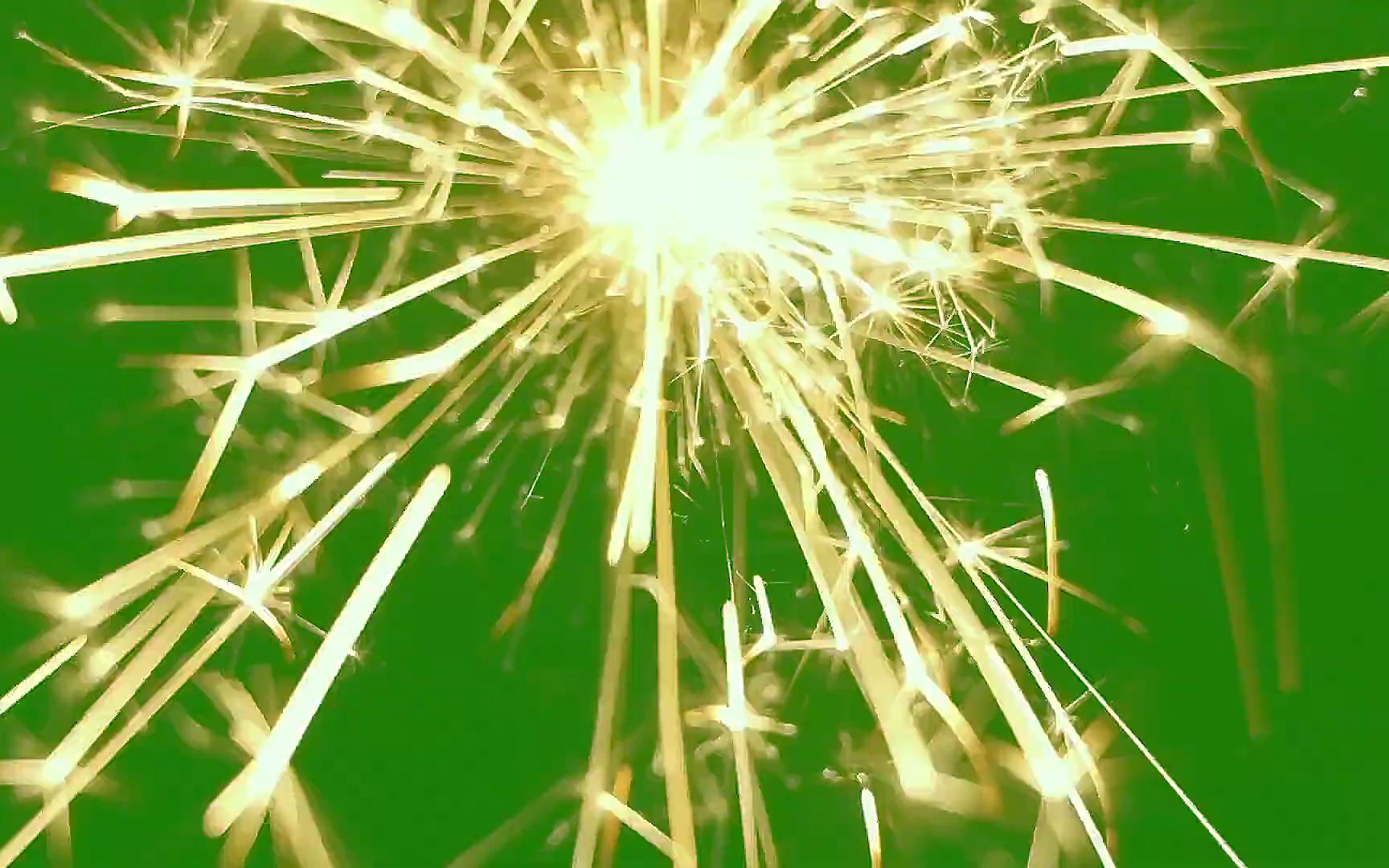 绿幕视频素材烟花