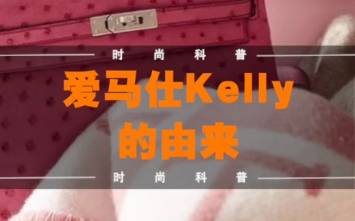 爱马仕Kelly的由来哔哩哔哩bilibili