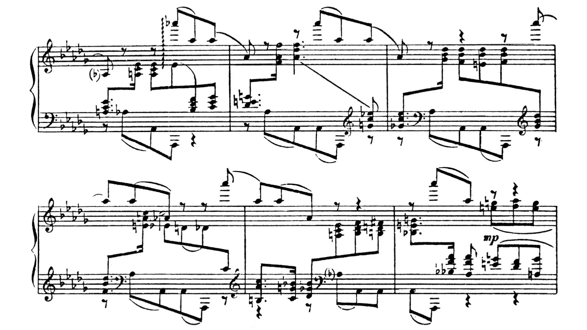 降b大调第八钢琴奏鸣曲 op.84