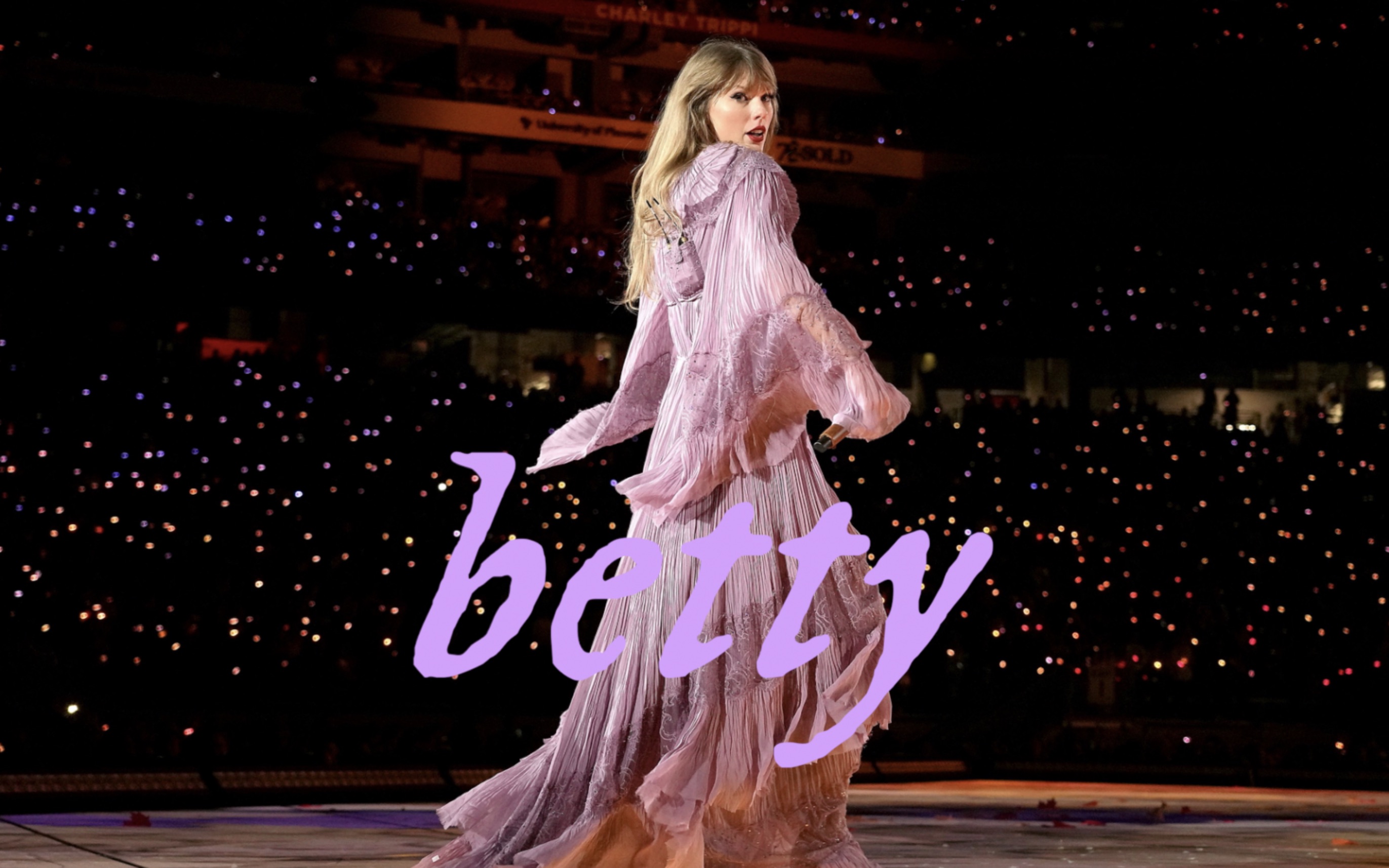 【taylor swift】夢迴鄉村黴《betty》演唱會直拍(the eras tour 時代