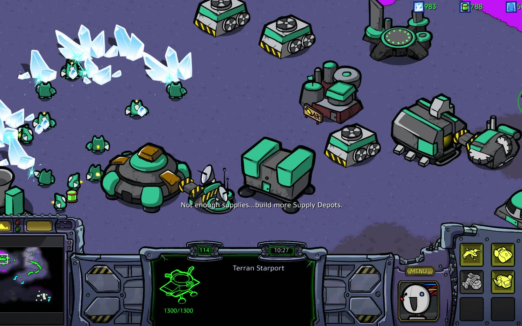 【4k 60fps】星际争霸:高清重制版-爆笑星际包 人族视角试玩