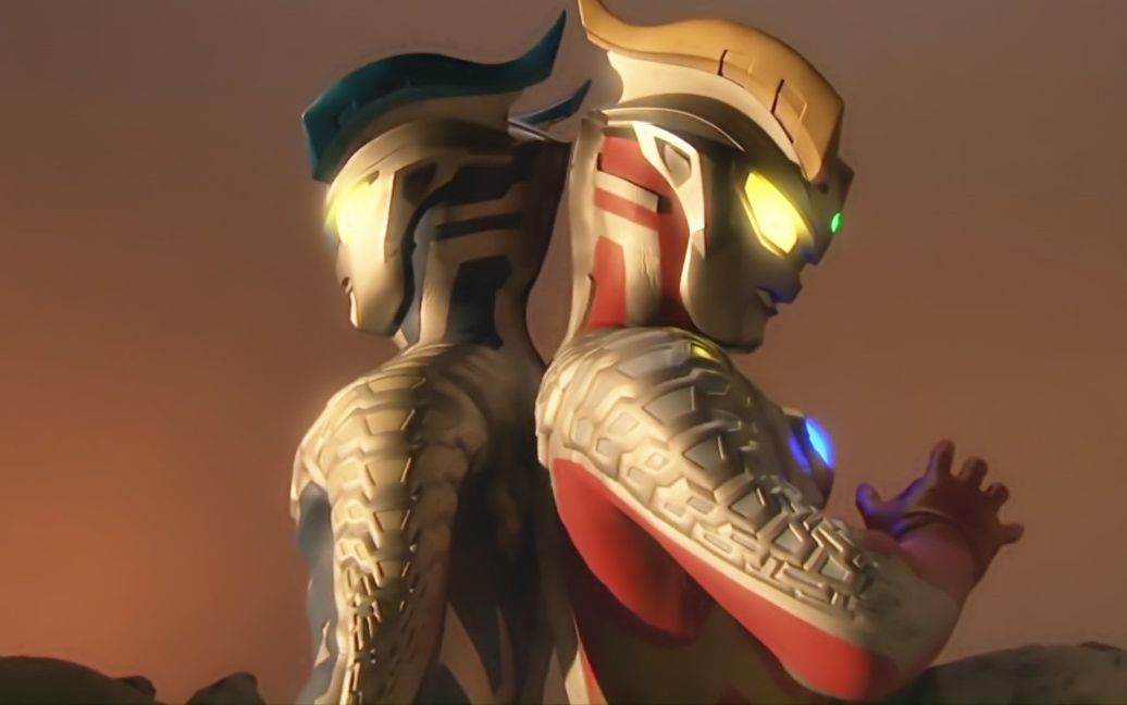 奥特曼也会忍者的分身术,赛罗能分身两个,麦克斯分身太多数不清_哔哩