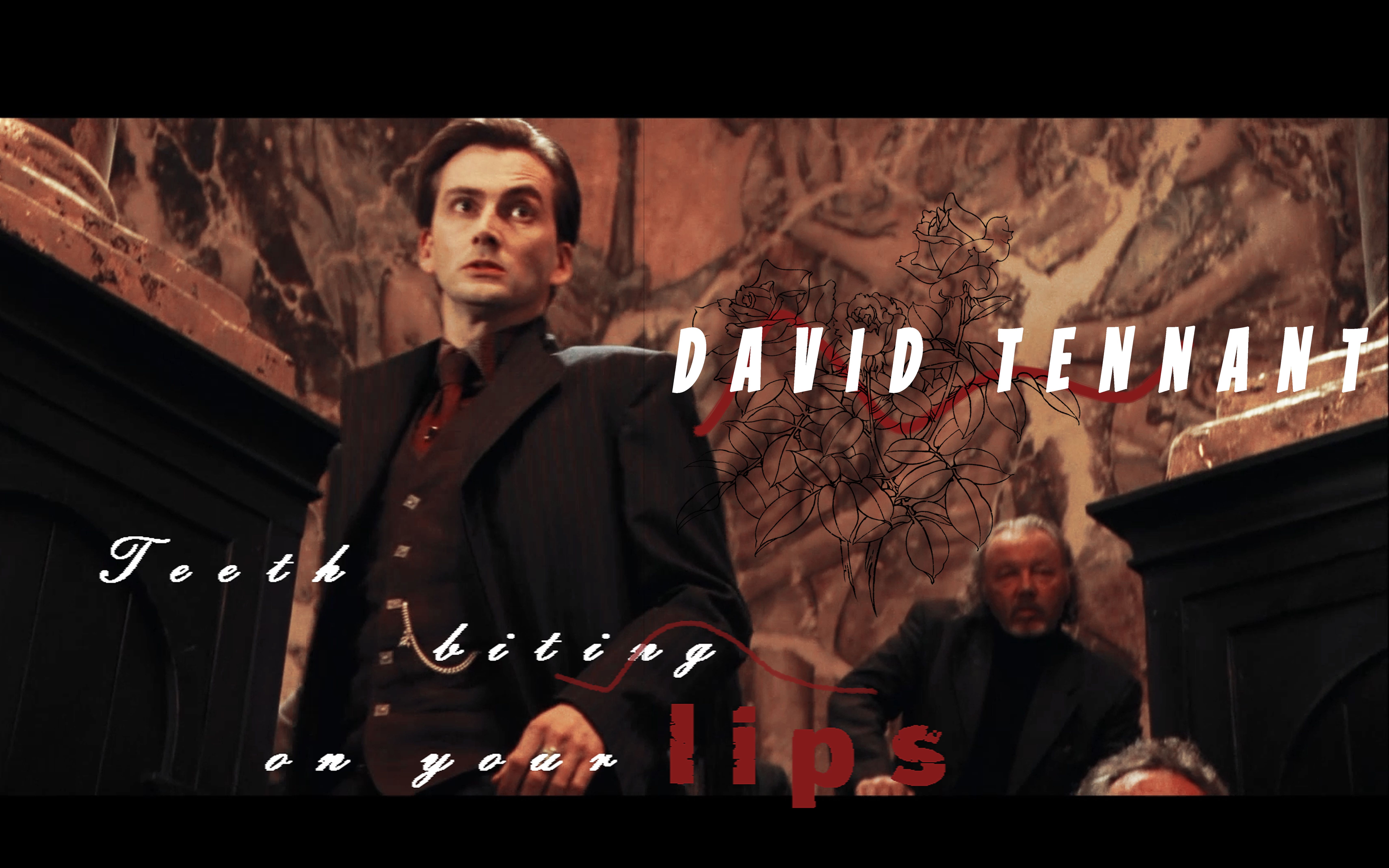 [图]【David Tennant/大提提】踩点舔颜向||You paint the light through these thorn mazes