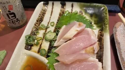 日本黑暗料理鶏肉刺身鳥肝の刺身 哔哩哔哩 Bilibili