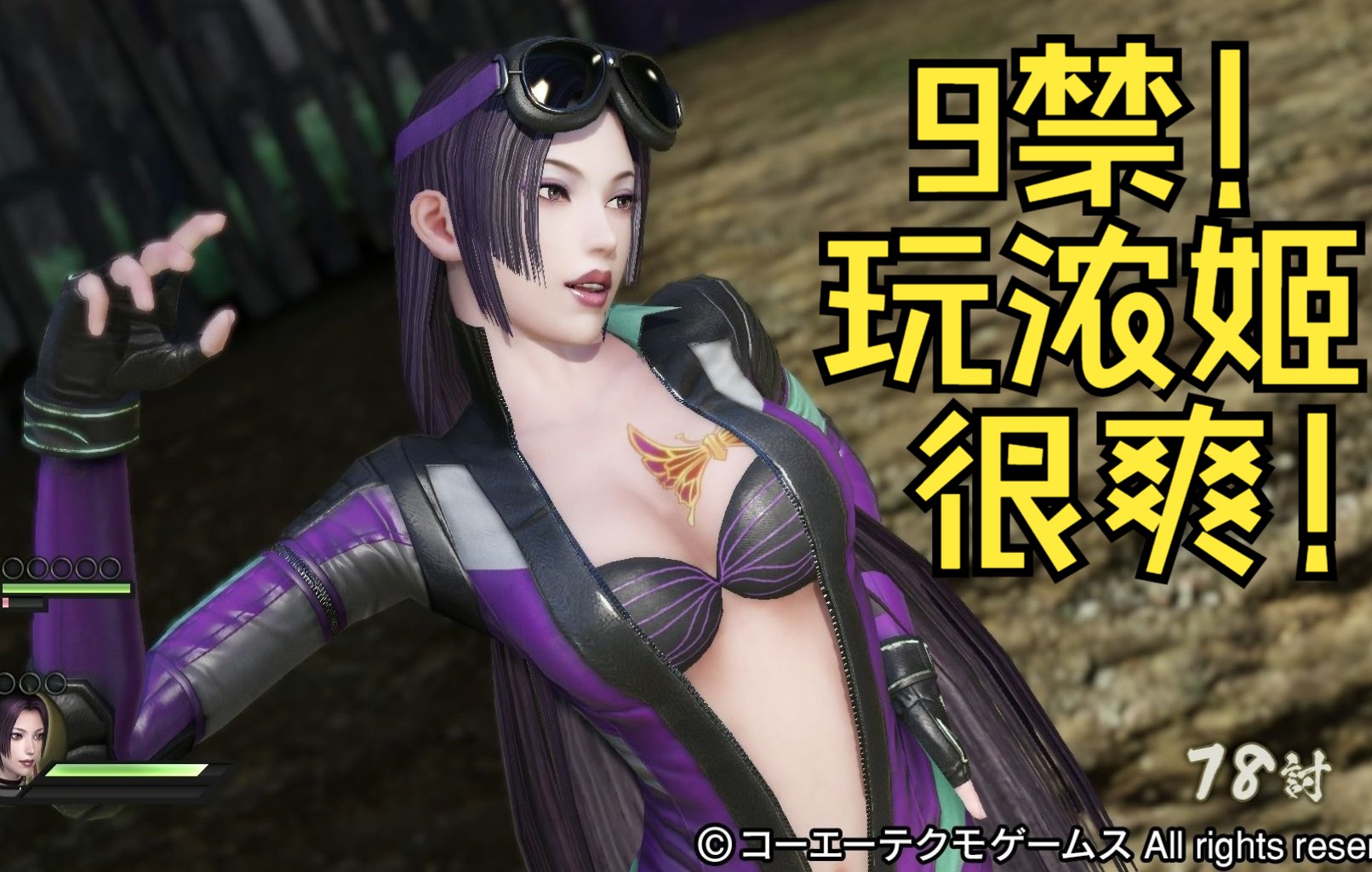 浓姬归蝶真不愧是魔王的老婆!玩起来很爽!9禁!禁回复限血量不限攻!