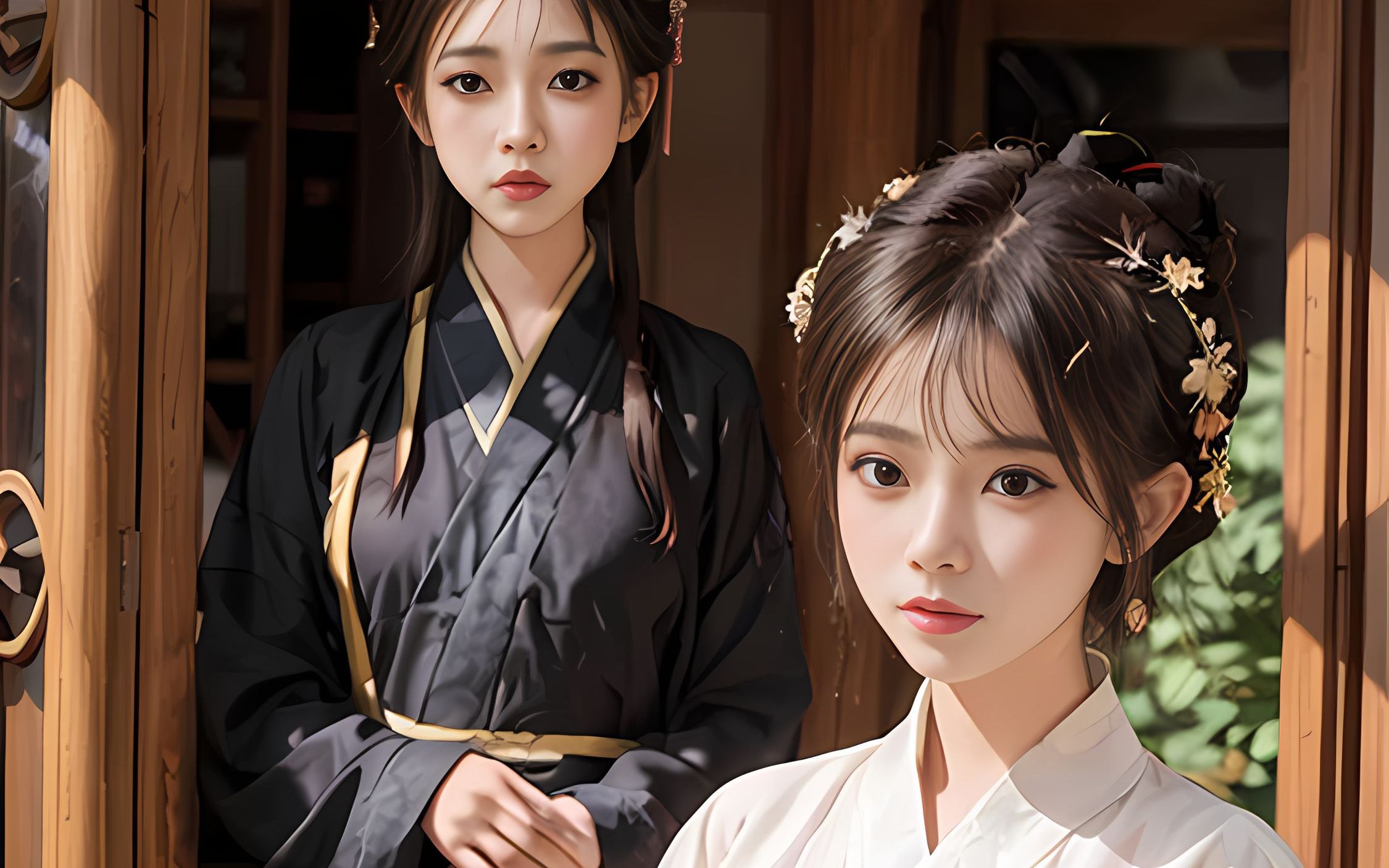 ai绘画丨古风:汉服小姐姐