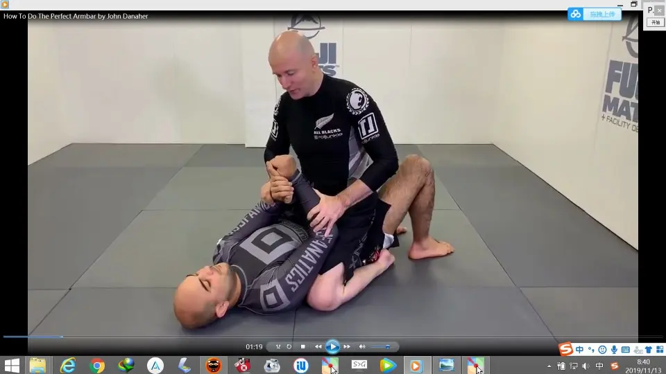 John Danaher教授教你如何完成完美十字固巴西柔术中文解说How To Do 