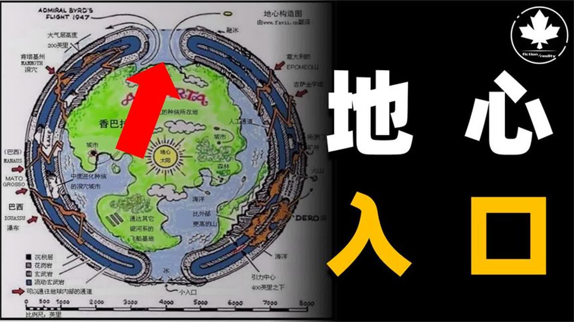 地心论历史:nasa曾接收地心信号,传说中3大地心文明入口