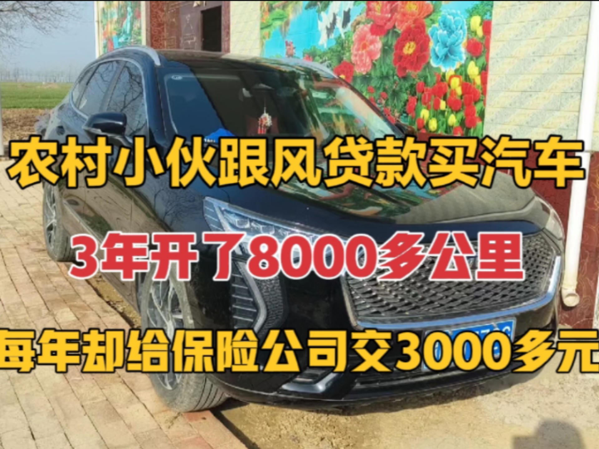 为了面子贷款买车,3年才开8000公里,每年却给保险公司交3000元车险,后悔买车了!哔哩哔哩bilibili