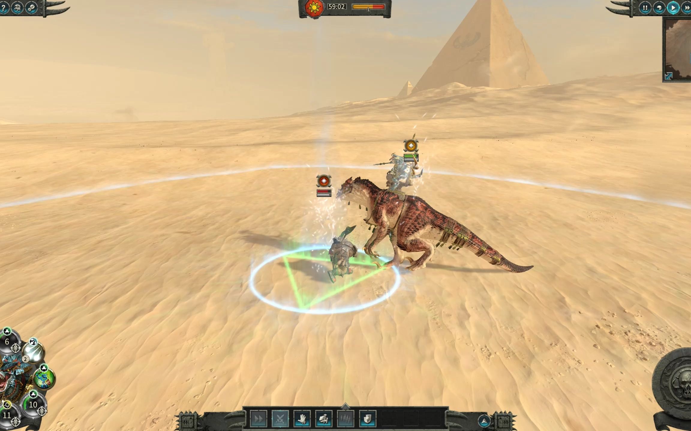 库迦 魁摩克 vs 格里姆格铁皮 全面战争战锤2290mod