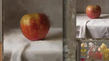 油画静物艺术///-哔哩哔哩_Bilibili