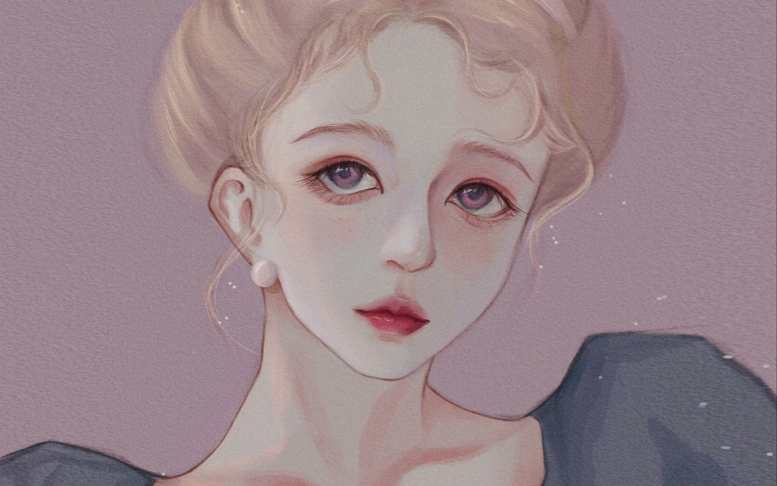【procreate绘画过程】迪士尼公主手机壁纸|灰姑娘「辛德瑞拉」