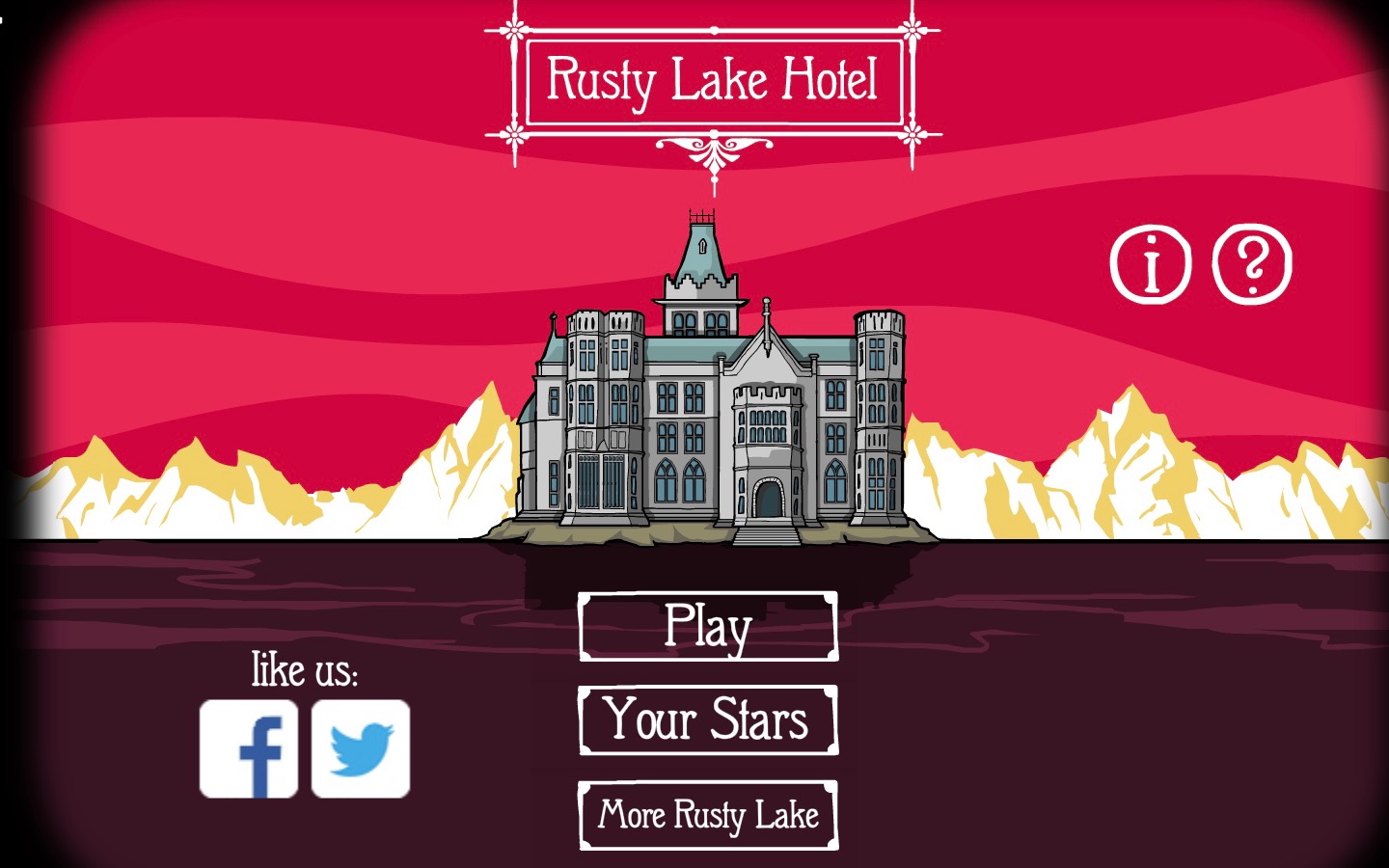 [图]《舌尖上的锈湖》之 Rusty Lake Hotel 吃鹿肉，身体棒～～～