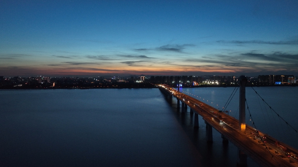 【4k超清】超震撼!杭州城市夜景航拍!