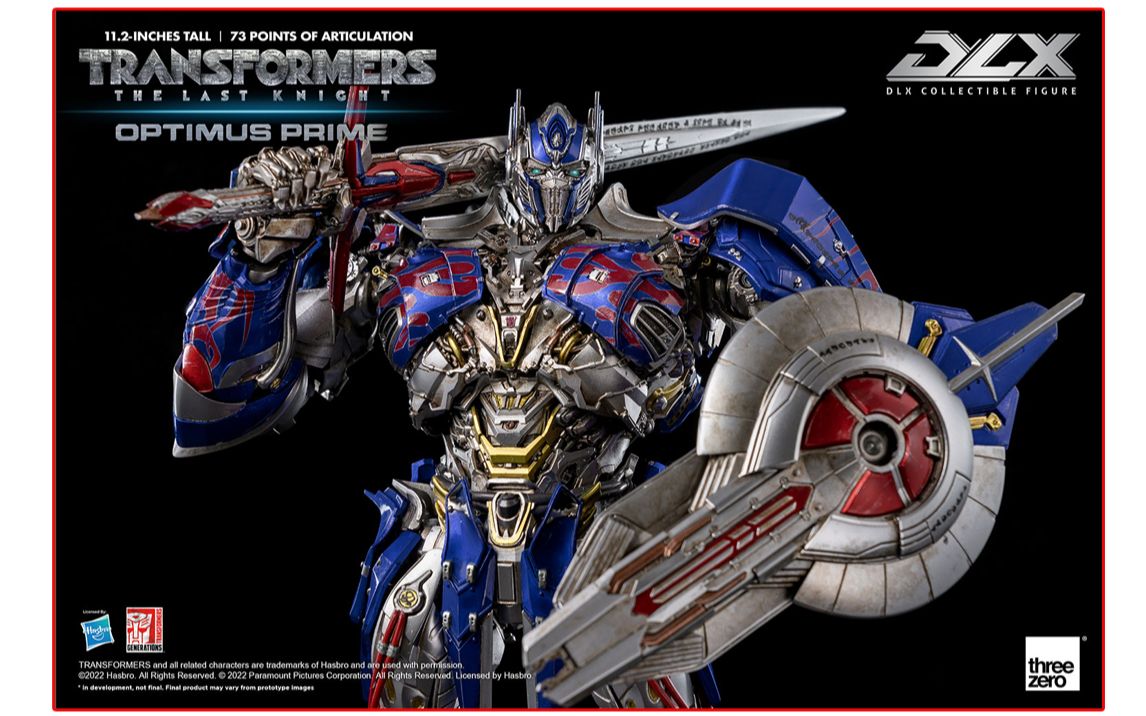 新品 threezero 变形金刚 最后的骑士 DLX擎天柱 高约28.5厘米哔哩哔哩bilibili