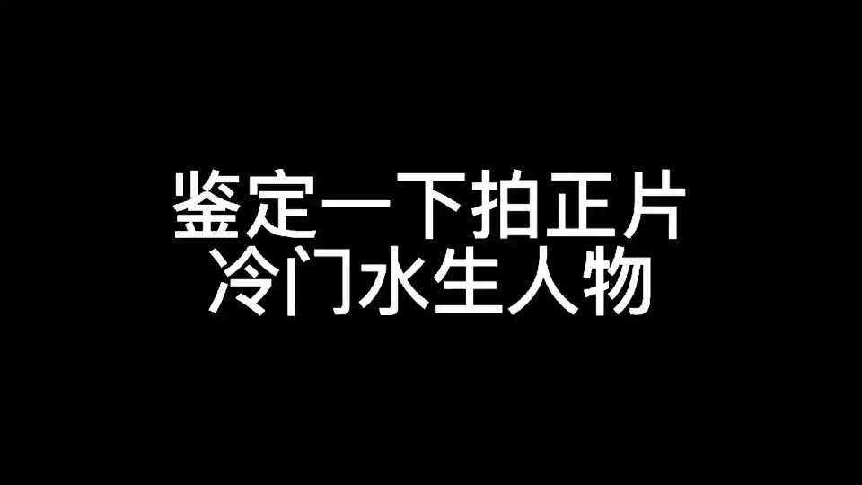 鉴定一下网络冷门水生大爷视频【正片花絮】哔哩哔哩bilibili