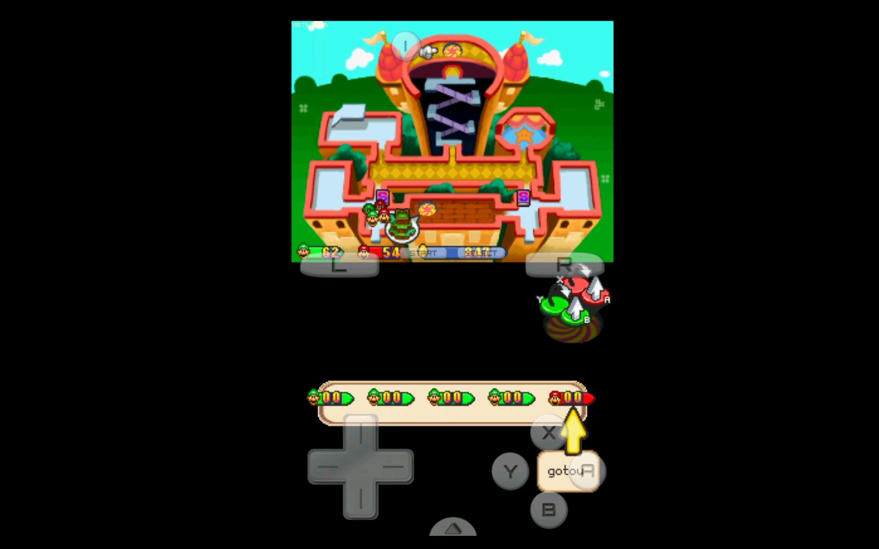 马里奥与路易rpg2游戏里藏着的那些测试关用特殊方法打开