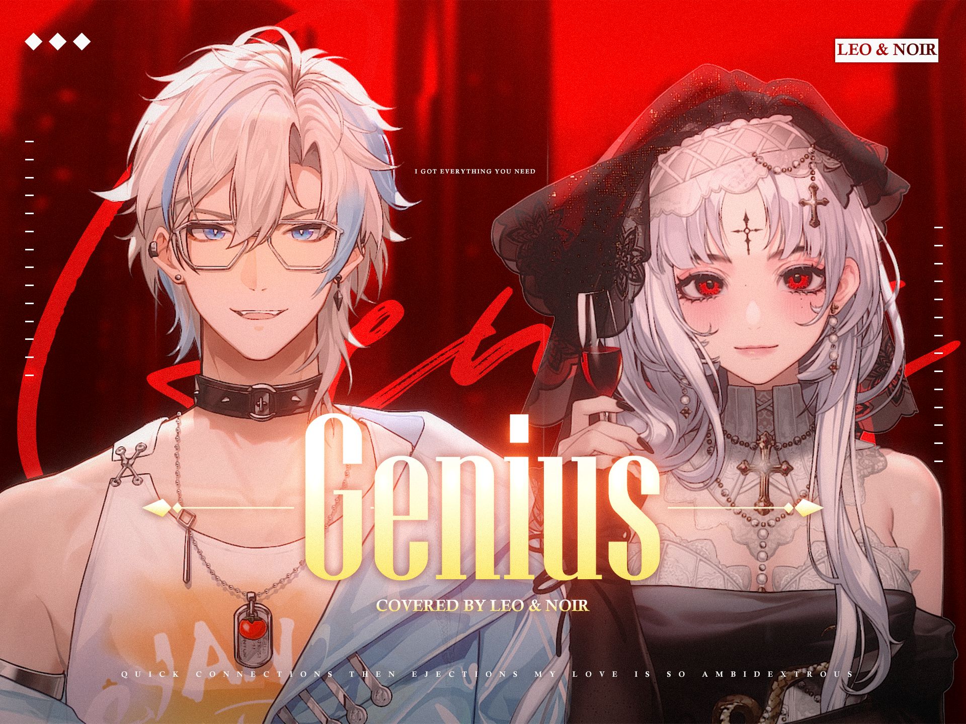 GGGGenius!超飒双人欧美翻唱《Genius》哔哩哔哩bilibili