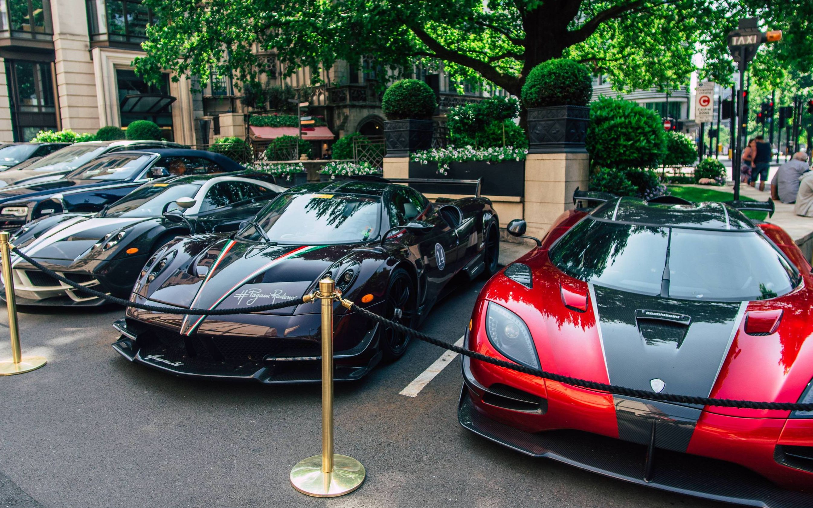 伦敦市中心超跑街拍27