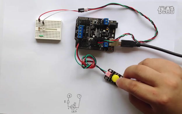 使用LCD显示欢迎词使用Mind做有趣的Arduino实验之六高清哔哩哔哩bilibili