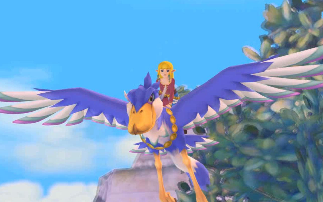 wii满分神作塞尔达传说天空之剑4kwii模拟器第二期