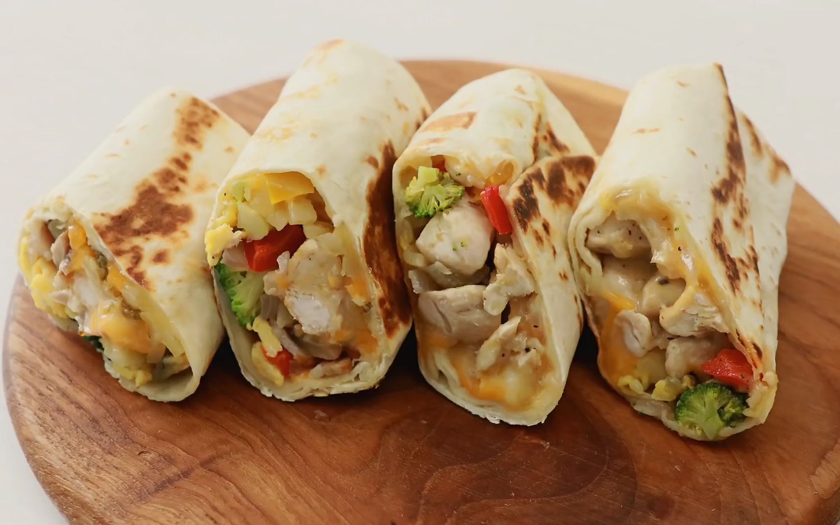 【大满足卷饼】健康营养又幸福的早餐/午餐