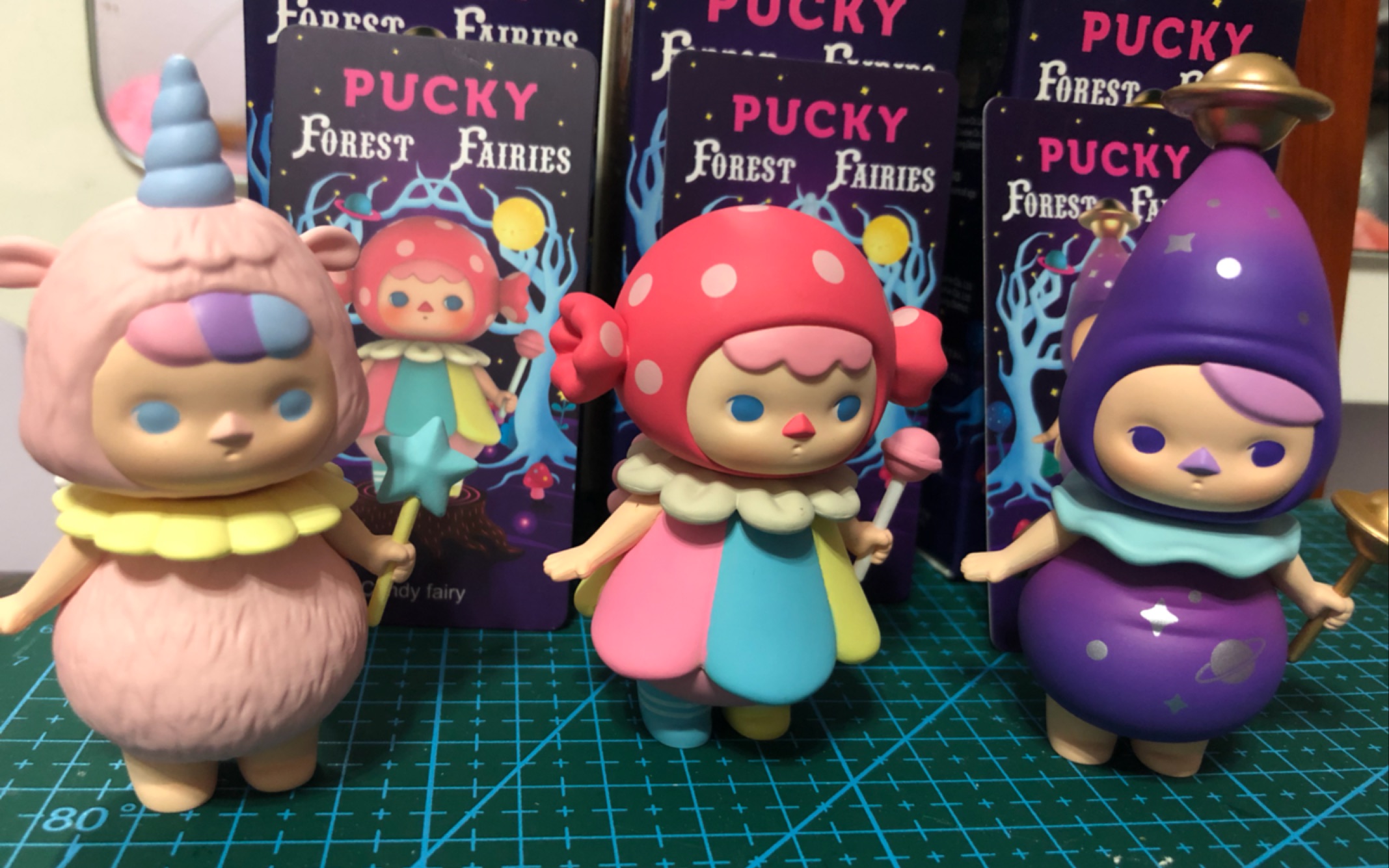 【盲盒】入坑第一弹,毕奇森林,超可爱!